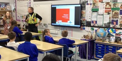 Visit from Stuart from Humberside Police and Ali from NSPCC